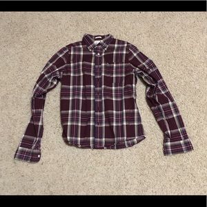 Mens L button up Abercrombie
